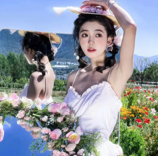 是个仙女!